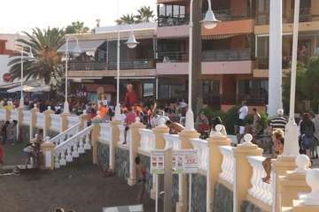 Un pasacalles anima a Melenara a vivir sus fiestas (Foto Briand Rodríguez)